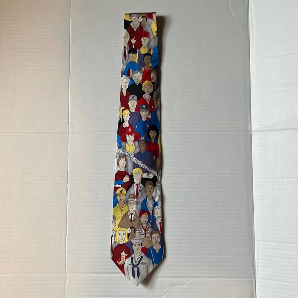 Proud To Serve Moose Member Tie